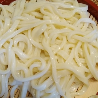 手打ちうどん　太麺